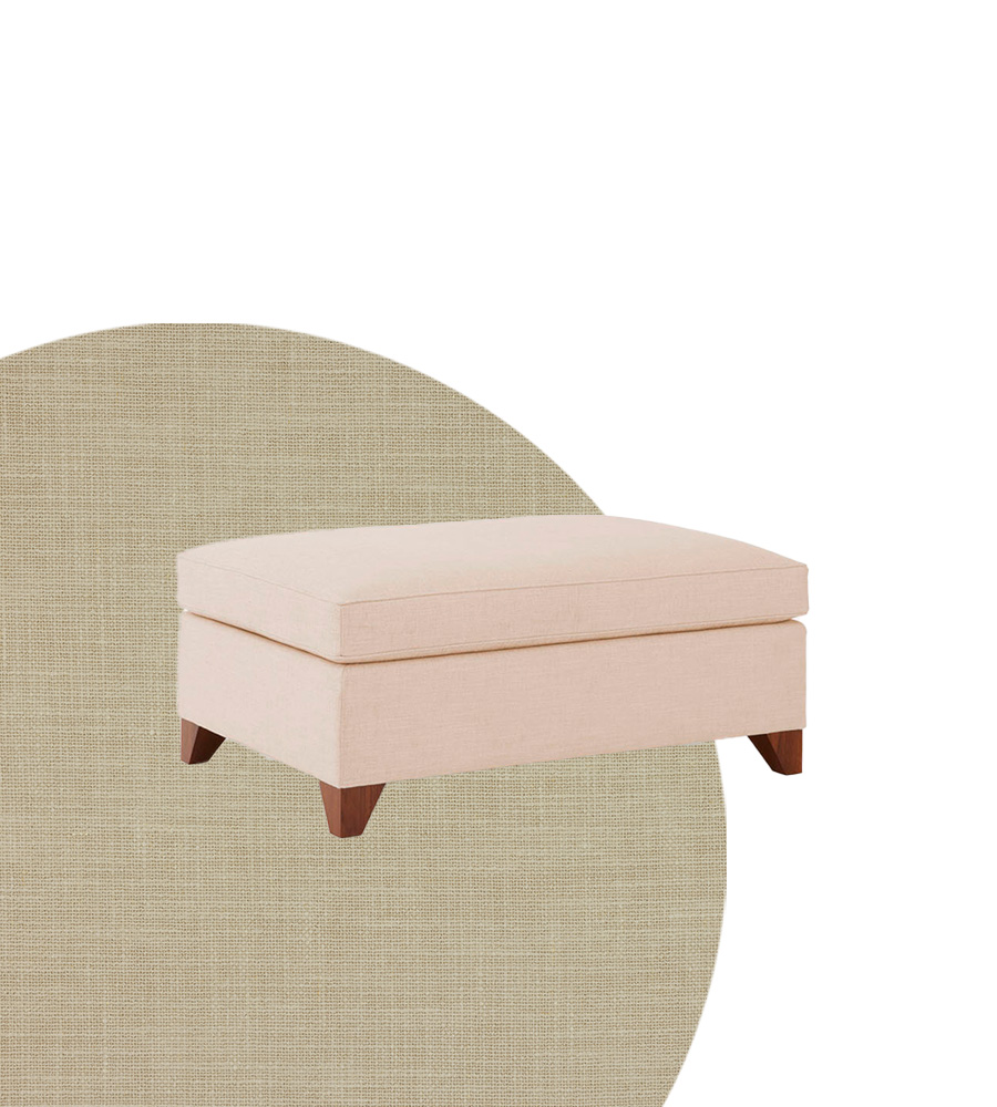 Rutland Stool in Wabi Clay