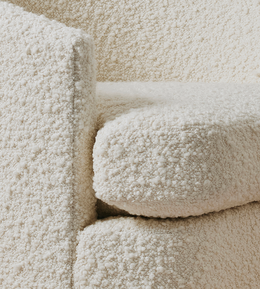 white-boucle