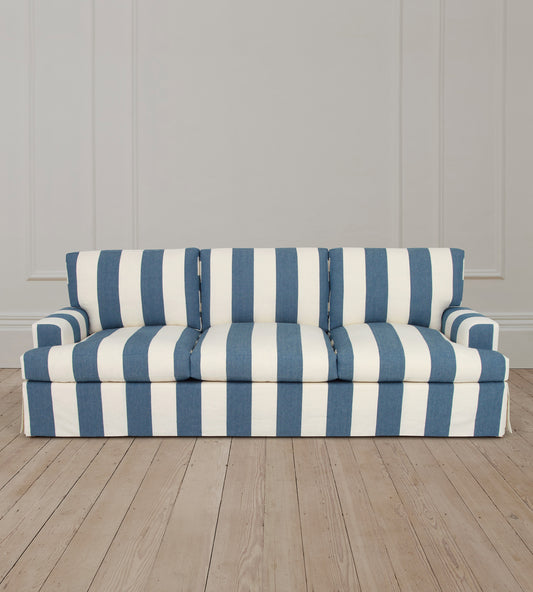 3 Seater Hampton Sofa in Deauville Mer
