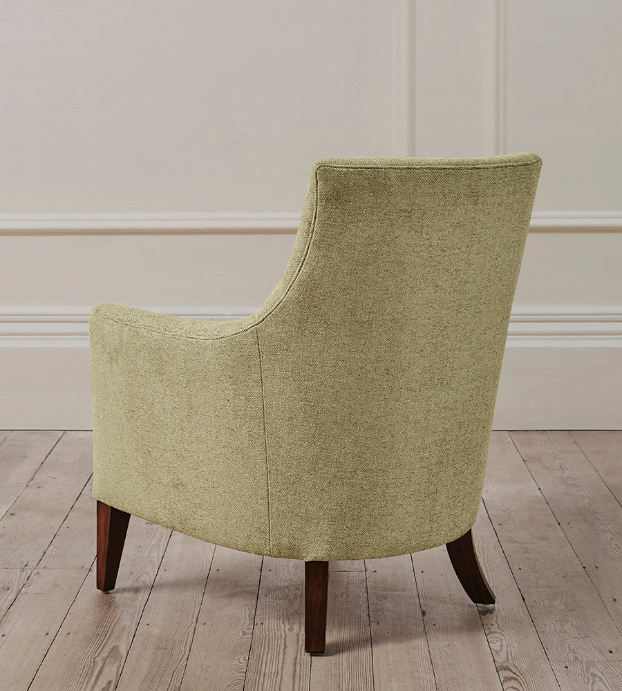 Berkeley Armchair in Herringbone Sage