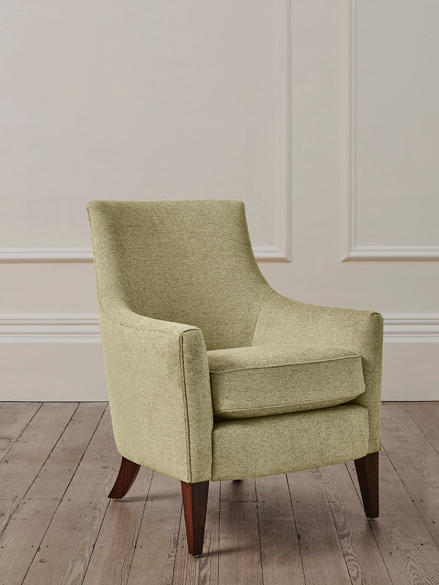 Berkeley Chair in Herringbone Sage