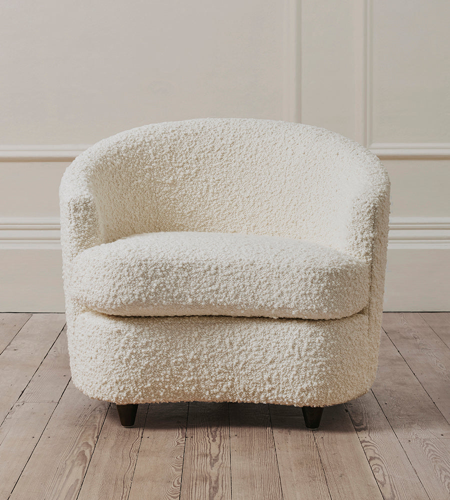 white-boucle