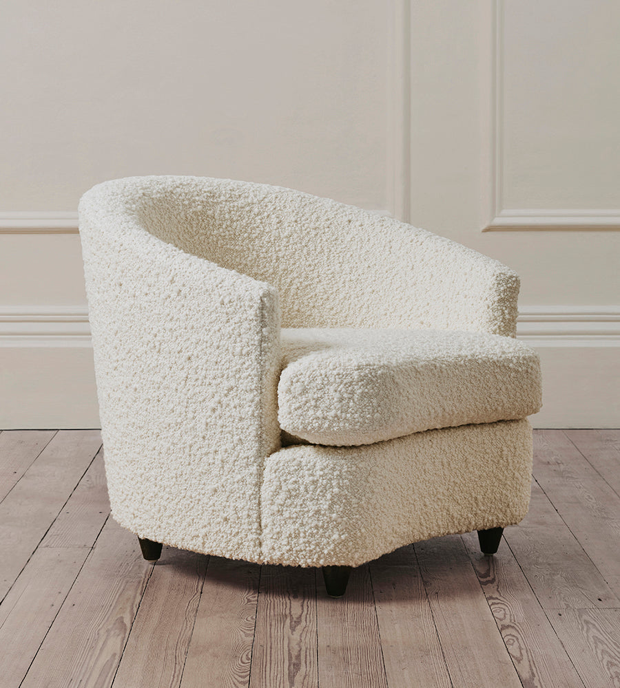 white-boucle