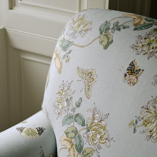 Stratford Chair in Honeysuckle Old Blue