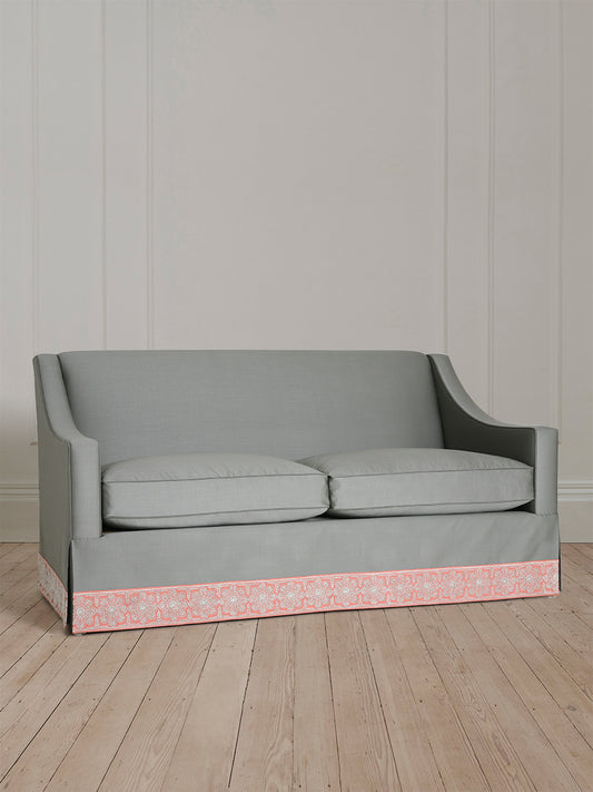 Devon Sofa in Oxford with Florette Braid Detail