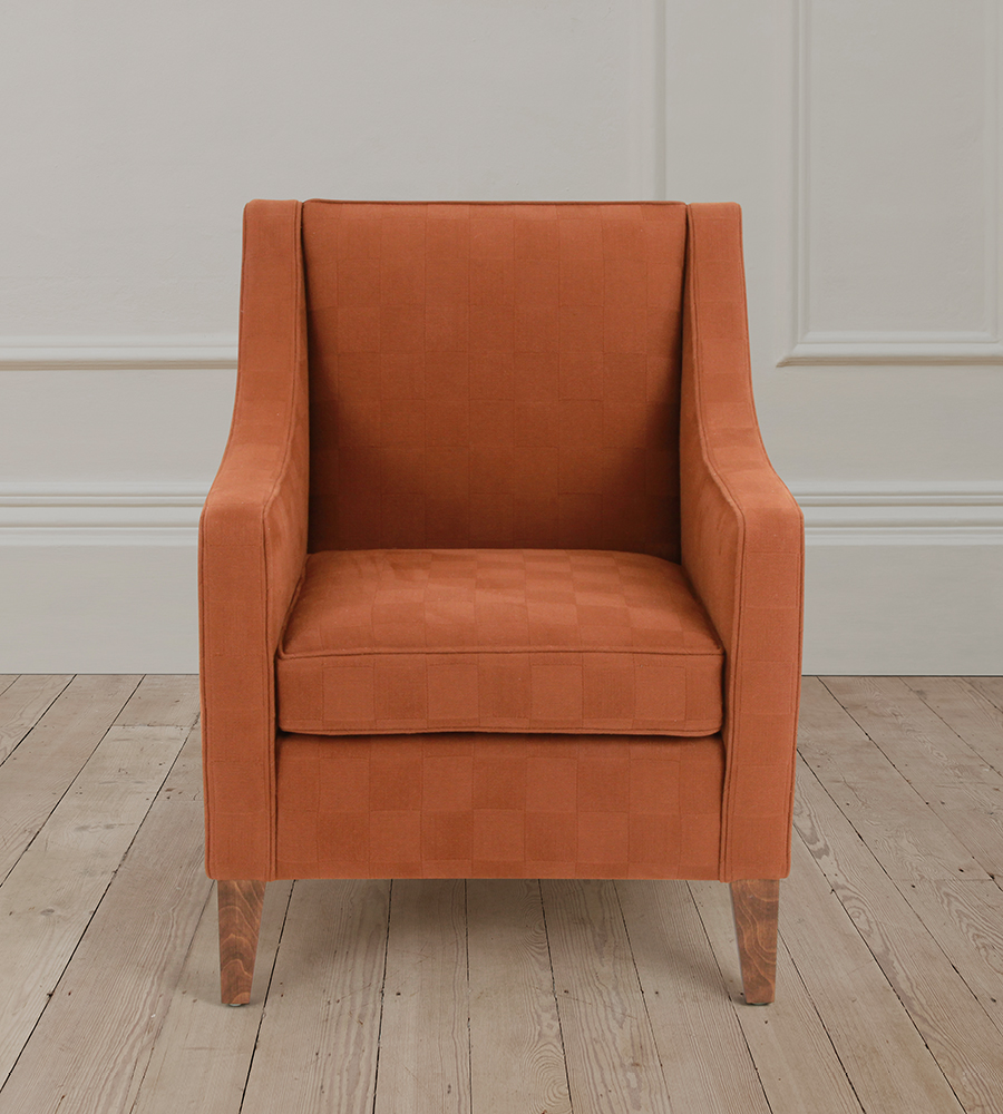 Claude Armchair in Asante Copper