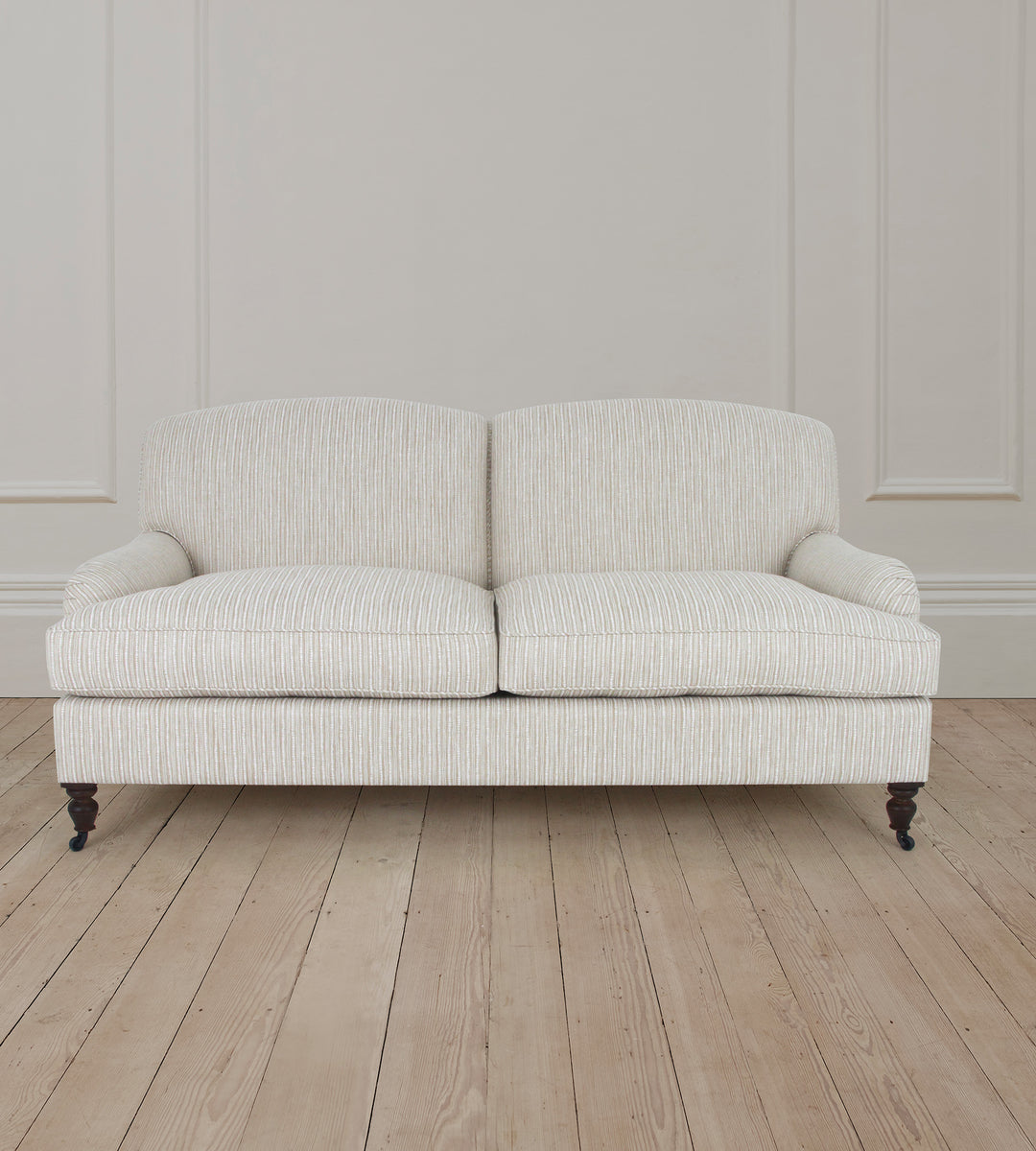 2.5 Seater Stratford Sofa in Westcot Stripe Beige