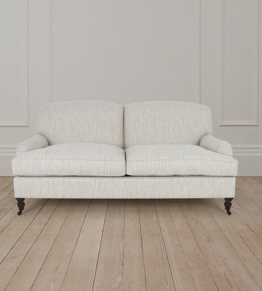 2.5 Seater Stratford Sofa in Westcot Stripe Beige