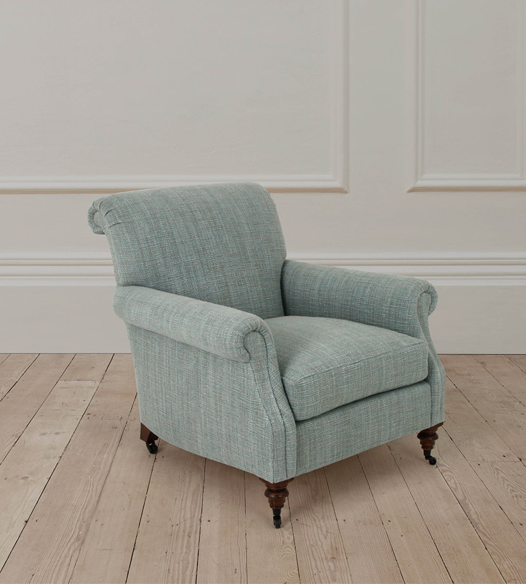 Lucerne Chair in Fabio Sea Glass