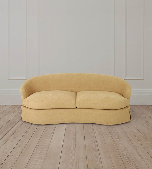 2.5 Seat Hugo Loose Covered Sofa in Machu Honey