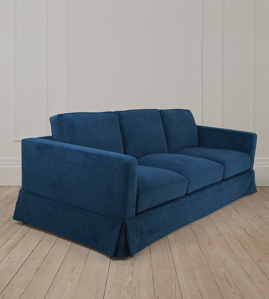 3 Seater Eaton Sofa in Voltaire Outremer