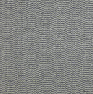 Sample: Vintage Blue Linen Herringbone