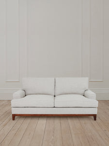 2 Seat Hampton Sofa in Linen Heringbone Natural