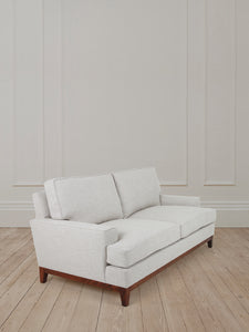 2 Seat Hampton Sofa in Linen Heringbone Natural