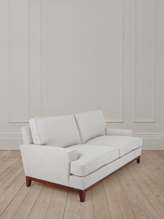 2 Seat Hampton Sofa in Linen Heringbone Natural