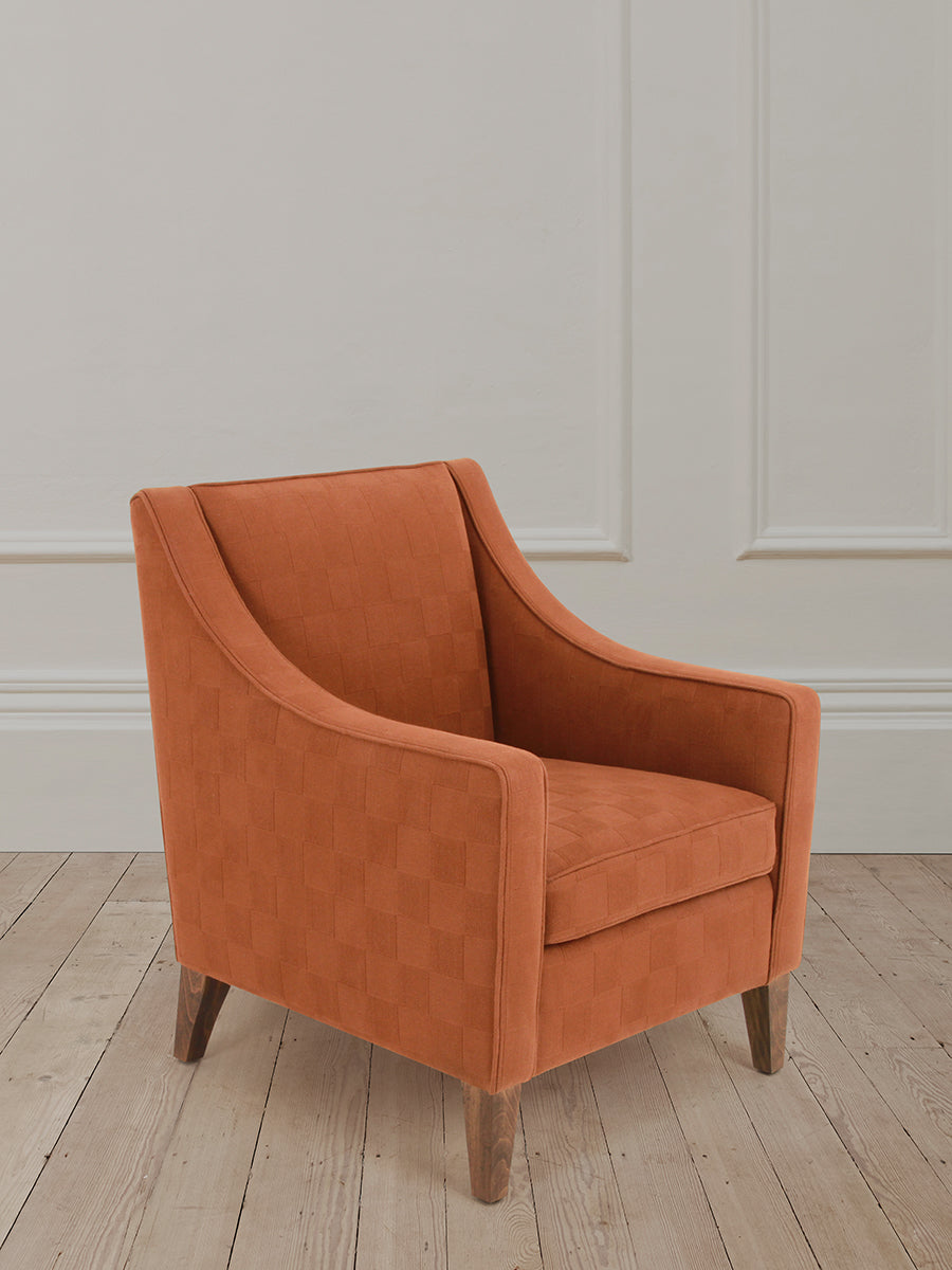 Claude Armchair in Asante Copper