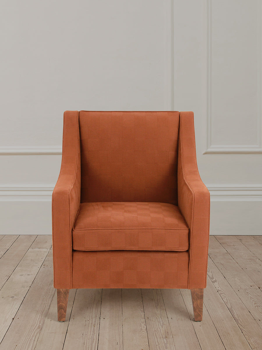 Claude Armchair in Asante Copper