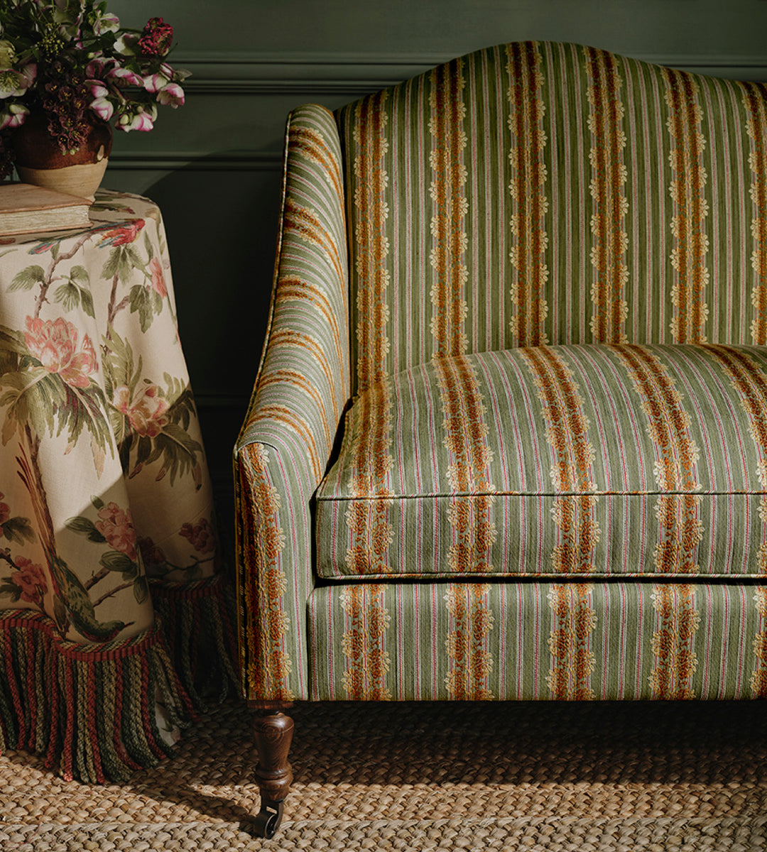 Olivia Sofa in Silvano Stripe