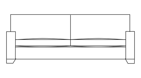 2.5 Seater Sofa Image