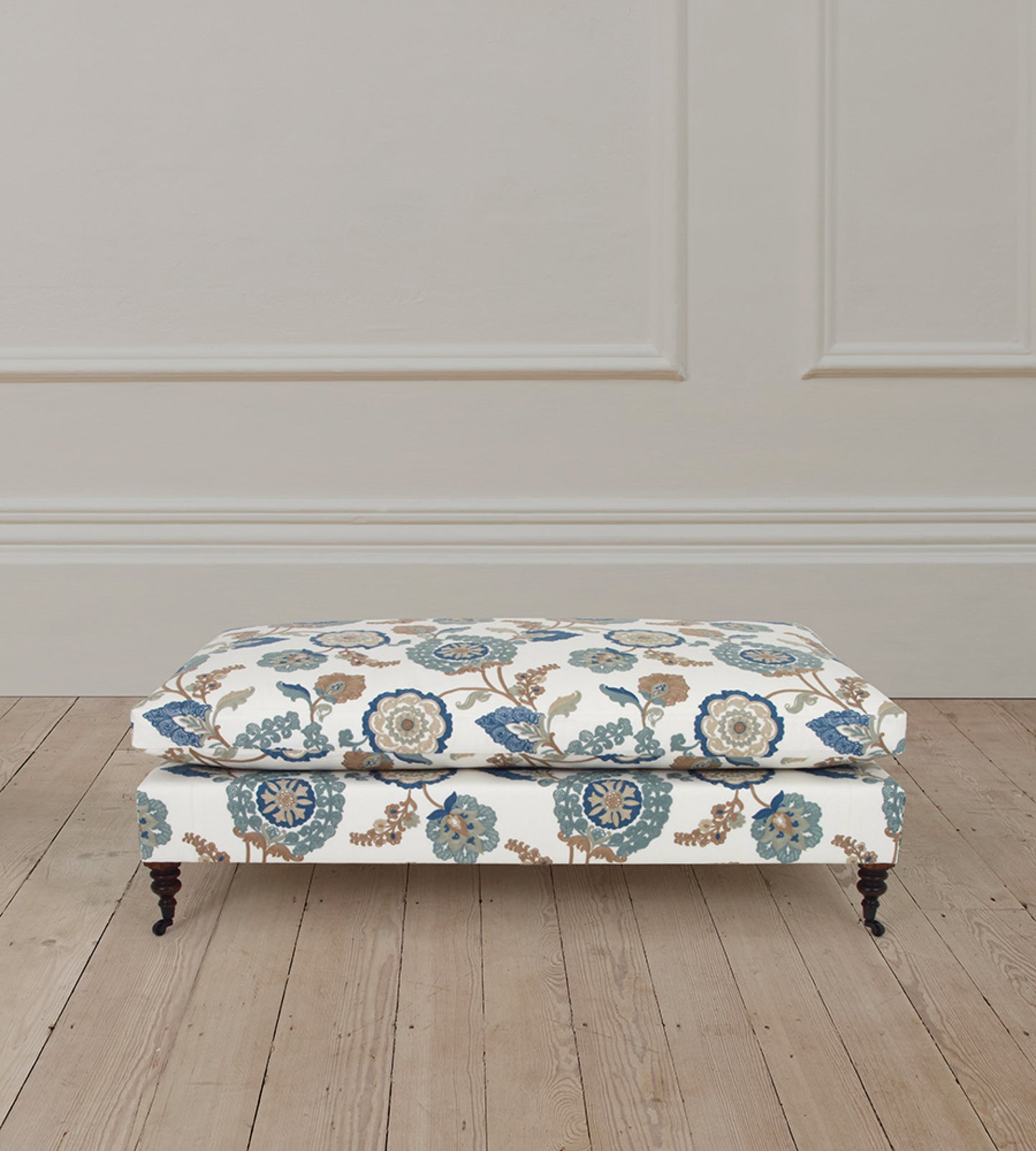 Drayton Stool in Olander Blue