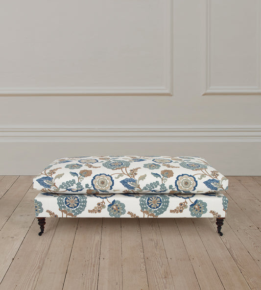 Drayton Stool in Olander Blue