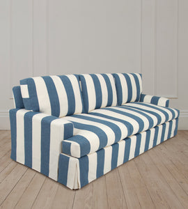 3 Seater Hampton Sofa in Deauville Mer