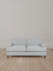 2.5 Seat Stratford Sofa in Linen Herringbone Old Blue