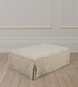Sloane Skirted Stool in Baxter