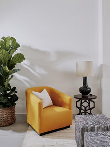 Albany Armchair in Curry Rimini