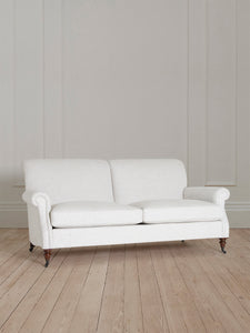 Lucerne Sofa in Linen Herringbone Cream
